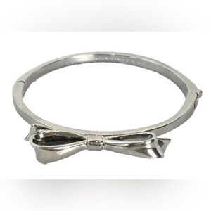 Kate Spade Silver Bow Bracelet